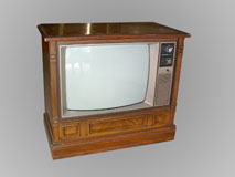 GE 25″ Console Television